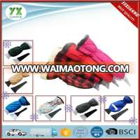 Customized Car Windshield Ice Scraper With Glove