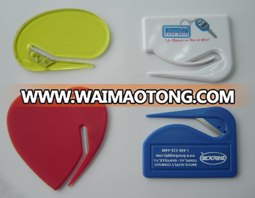 plastic slitter paper letter opener for promotion